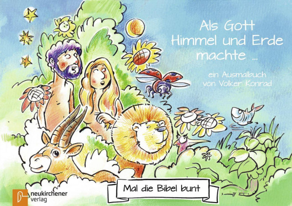 5er-Pack: Mal die Bibel bunt - Als Gott Himmel und Erde machte