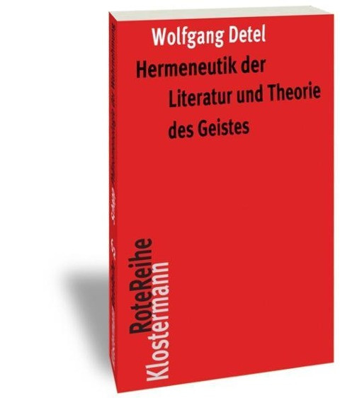 Hermeneutik der Literatur und Theorie des Geistes