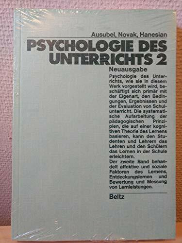 Psychologie des Unterrichts II
