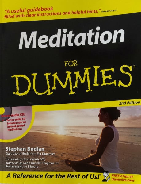 Meditation for Dummies, w. Audio-CD: Forew. by dean Ornish