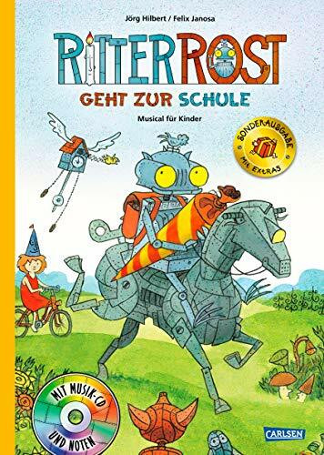 Ritter Rost 8: Ritter Rost geht zur Schule (limitierte Sonderausgabe) (Ritter Rost mit CD und zum Streamen, Bd. 8): Musical für Kinder mit CD