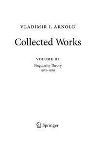 Vladimir Arnold - Collected Works 03