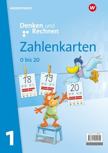Denken und Rechnen - Allgemeine Ausgabe 2024: Zahlenkarten (0 - 20)