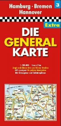 Die Generalkarten Deutschland Extra, 12 Bl., Bl.3, Niedersachsen