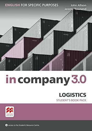 Macmillan Education In Company 3.0 Esp Logistics Student's Pack