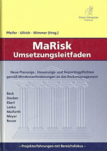 MaRisk Umsetzungsleitfaden: Leistungs-, Steuerungs- und Kontrollprozesse. Einordnung und Umgang mit neuen Risikokategorien. Erfahrungen aus MaRisk-Umsetzungsprojekten