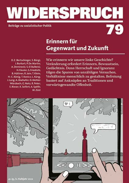 Widerspruch 79: Erinnern für Gegenwart und Zukunft