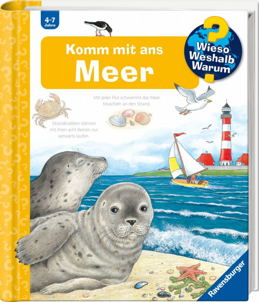 Wieso? Weshalb? Warum?, Band 17 - Komm mit ans Meer (Sachbuch ab 4 Jahre - mit Klappen) (Kernreihe, 17)