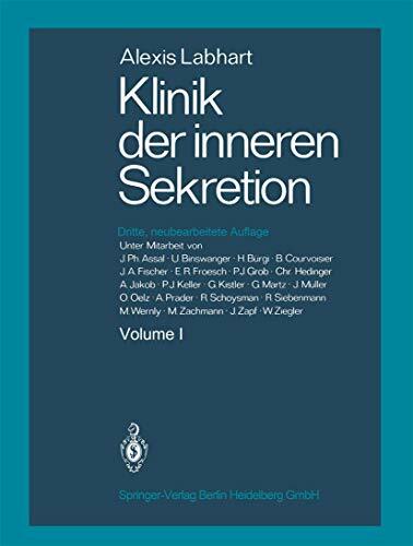 Klinik der inneren Sekretion Klinik der inneren Sekretion