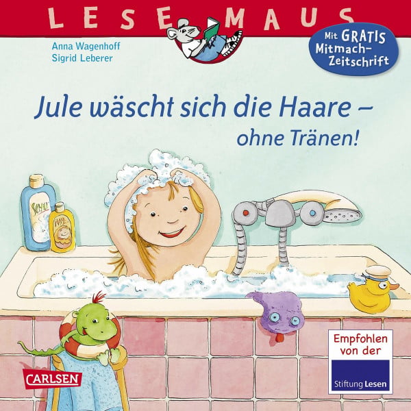 LESEMAUS 116: Jule wäscht sich die Haare - ohne Tränen! (116)