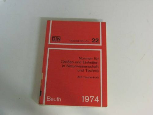 Normen für Grössen und Einheiten in Naturwissenschaft und Technik. - Berlin, Köln, Frankfurt (Main) : Beuth