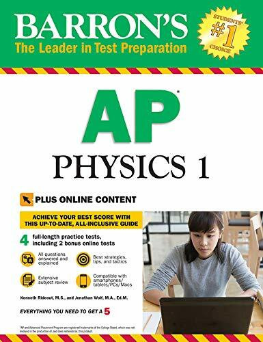 AP Physics 1 with Online Tests: with Bonus Online Tests (Barron's AP Physics 1 and 2)