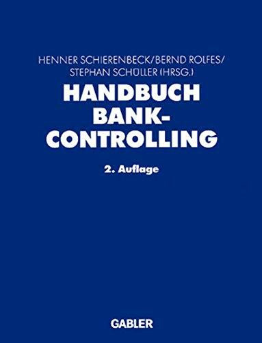 Handbuch Bankcontrolling: Mit Beitr. in engl. Sprache.