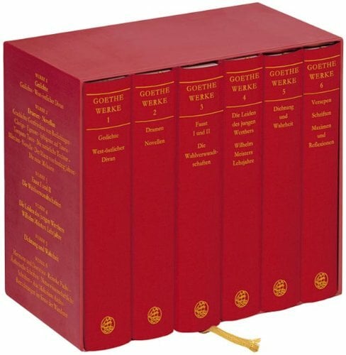 Goethe Werke in sechs Bänden Goethe Werke in sechs Bänden