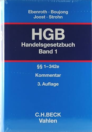 Handelsgesetzbuch Bd. 1: §§ 1-342e