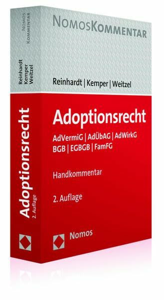 Adoptionsrecht: AdVermiG | AdÜbAG | AdWirkG | BGB | EGBGB | FamFG