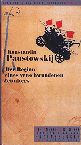 Der Beginn eines verschwundenen Zeitalters