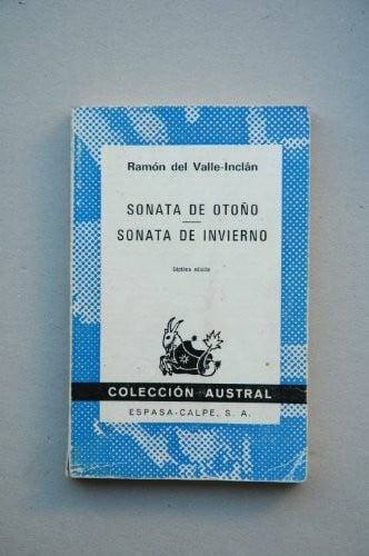 LUCES DE BOHEMIA: ESPERPENTO (COLECCION AUSTRAL ; NO. 1307)