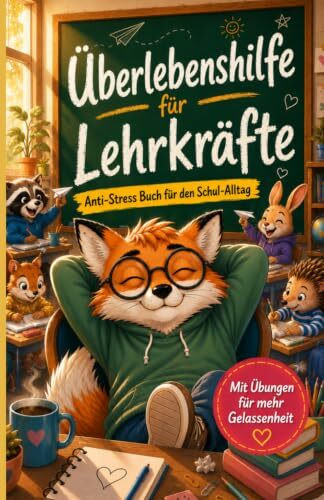 Überlebenshilfe für Lehrkräfte - Das perfekte Geschenkbuch:: Mit Geschichten, Übungen, Rätseln - für alle die täglich den Schul-Wahnsinn meistern