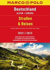 MARCO POLO Straßen & Reisen 2022/2023 Deutschland 1:300.000