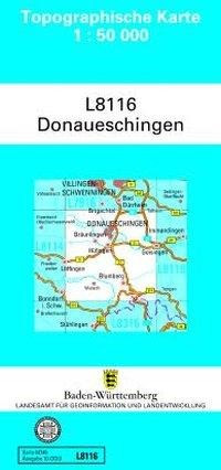 Donaueschingen 1 : 50 000