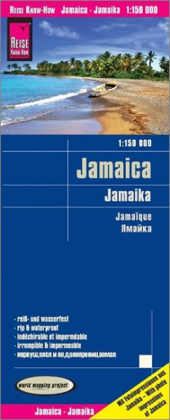 Reise Know-How Landkarte Jamaika / Jamaica 1:150.000