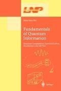 Fundamentals of Quantum Information