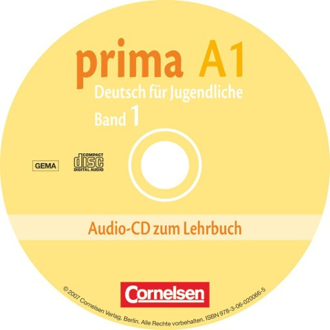 Prima - Deutsch für Jugendliche A1, Band 1. CD