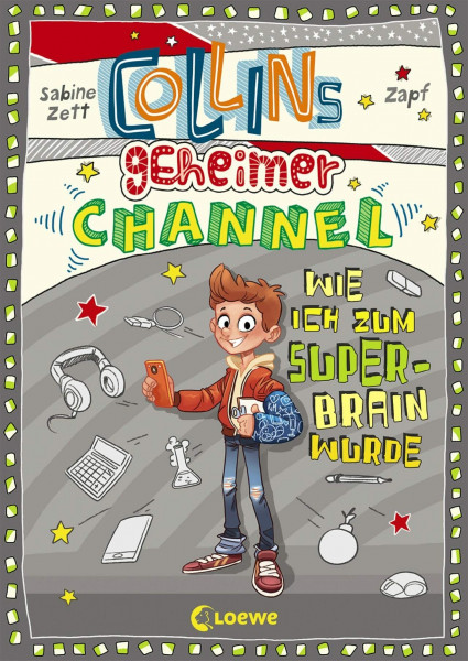 Collins geheimer Channel (Band 4) - Wie ich zum Super-Brain wurde: Comic-Roman für Jungen und Mädchen ab 10 Jahre