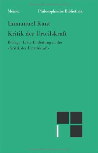 Kritik der Urteilskraft