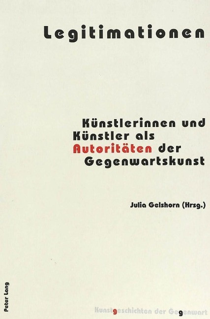 Legitimationen - Gelshorn, Julia