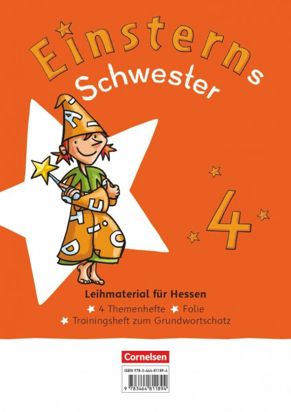 Einsterns Schwester - Sprache und Lesen - Neubearbeitung 2022 - 4. Schuljahr: Themenhefte 1-4 und Training Grundwortschatz - Leihmaterial für Hessen - Im Paket, mit digitalen Medien