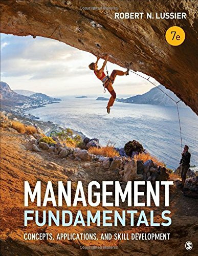 Management Fundamentals: Concepts, Applications, and Skill Development