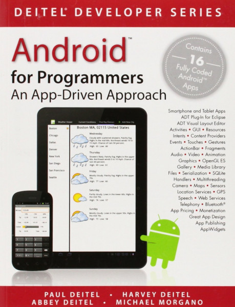 Android for Programmers: An App-Driven Approach (Deitel Developers)