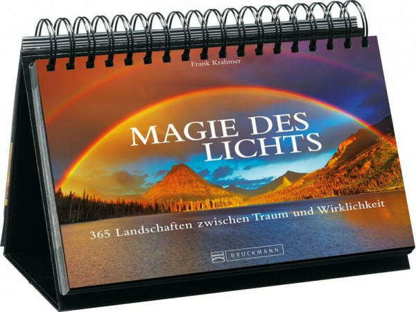 Tischaufsteller – Magie des Lichts: 365 Landschaften zwischen Traum und Wirklichkeit