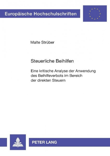 Steuerliche Beihilfen