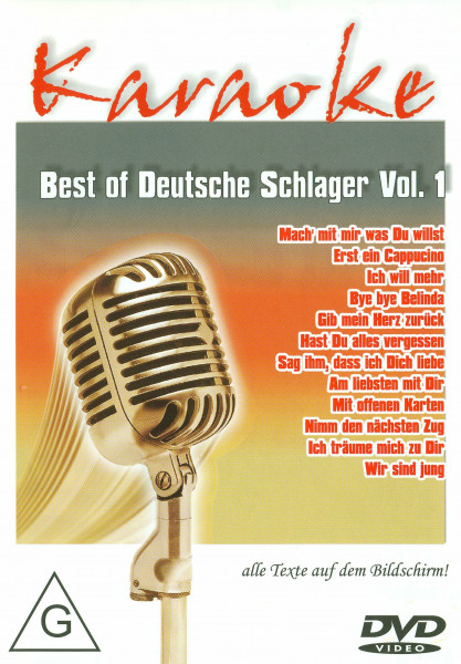 Karaoke - Best of Deutsche Schlager Vol. 1