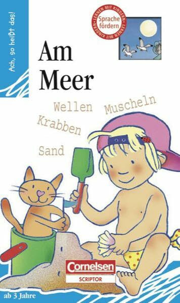 Ach, so heißt das!: Am Meer: Lern-Bilderbuch mit 14 Seiten und 8 Flügelklappen