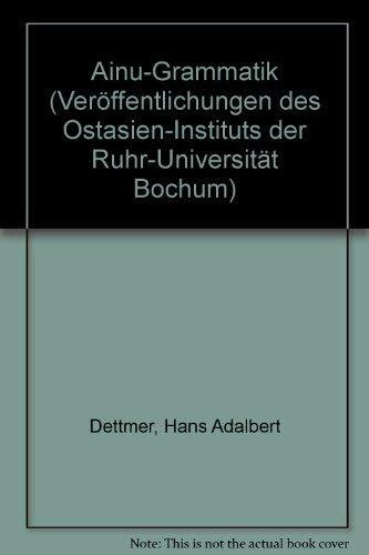 Ainu-Grammatik: Texte und Hinweise