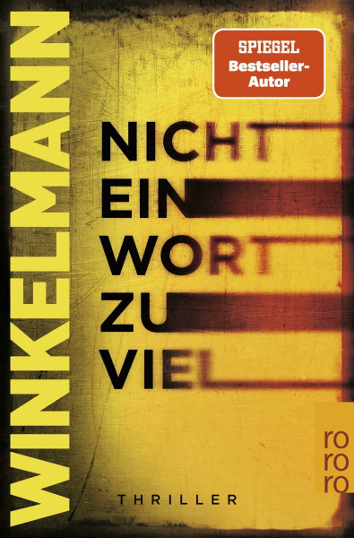 Nicht ein Wort zu viel: Thriller
