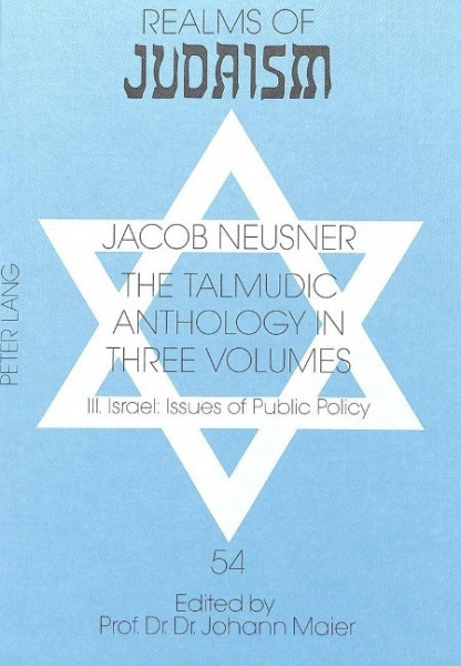 The Talmudic Anthology in three Volumes