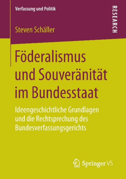 Föderalismus und Souveränität im Bundesstaat