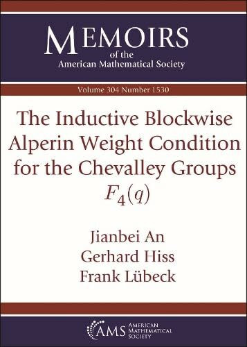 The Inductive Blockwise Alperin Weight Condition for the Chevalley Groups $f_4(q)$ (Memoirs of the American Mathematical Society, 304)