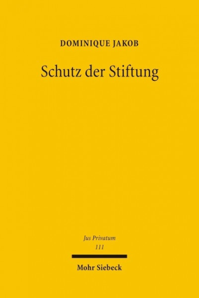 Schutz der Stiftung