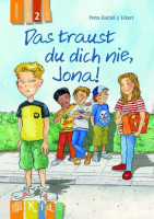 KidS Klassenlektüre: Das traust du dich nie, Jona! Lesestufe 2 KidS Klassenlektüre: Das traust du dich nie, Jona! Lesestufe 2