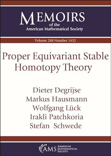 Proper Equivariant Stable Homotopy Theory (Memoirs of the American Mathematical Society)