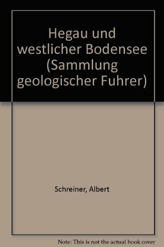 Sammlung Geologischer Fuehrer Hegau und westlicher Bodensee