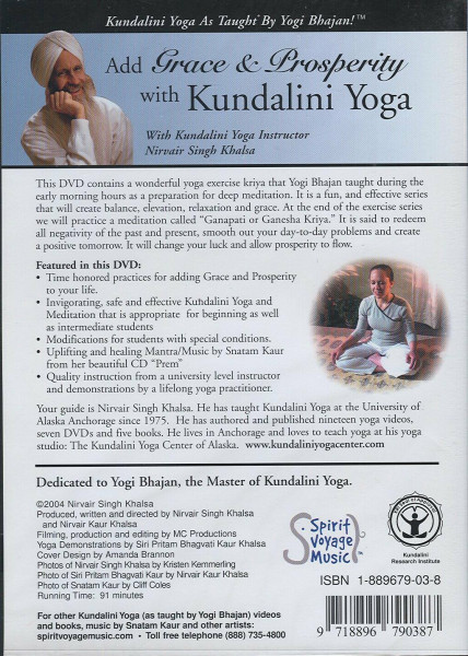 Add Grace & Prosperity with Kundalini Yoga