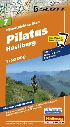 MTB-Karte 07 Pilatus 1:50.000