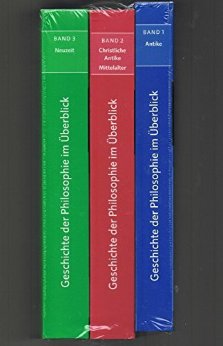 Geschichte der Philosophie im Überblick, 3 Bände